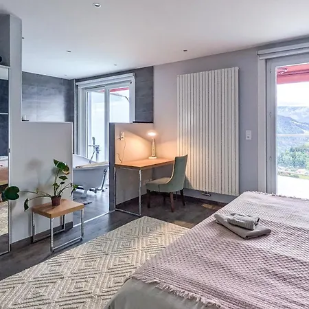 Vermont Hub In Swiss Mountains